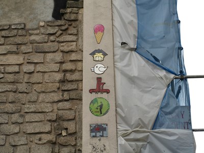 photo graffiti Paris 20eme arrondissement